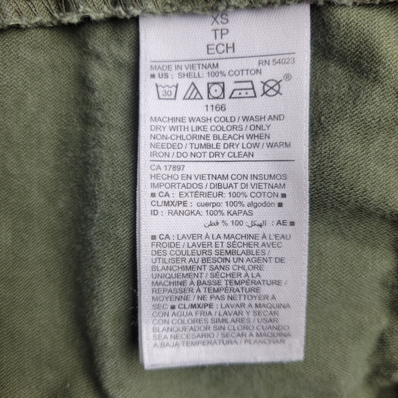 Old Navy Olive Green Cargo Utility Jacket - Picture 12 of 14